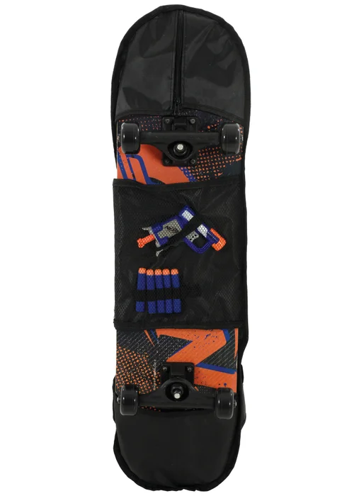 Nerf Skateboard With Blaster Bag - One Size Image 1