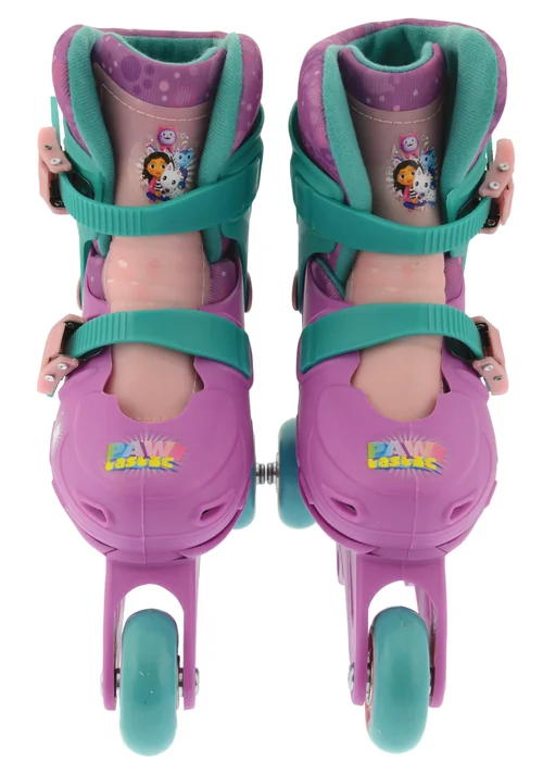 Gabby's Dollhouse Adjustable 2 in 1 Tri to Inline Skates - One Size Image 3