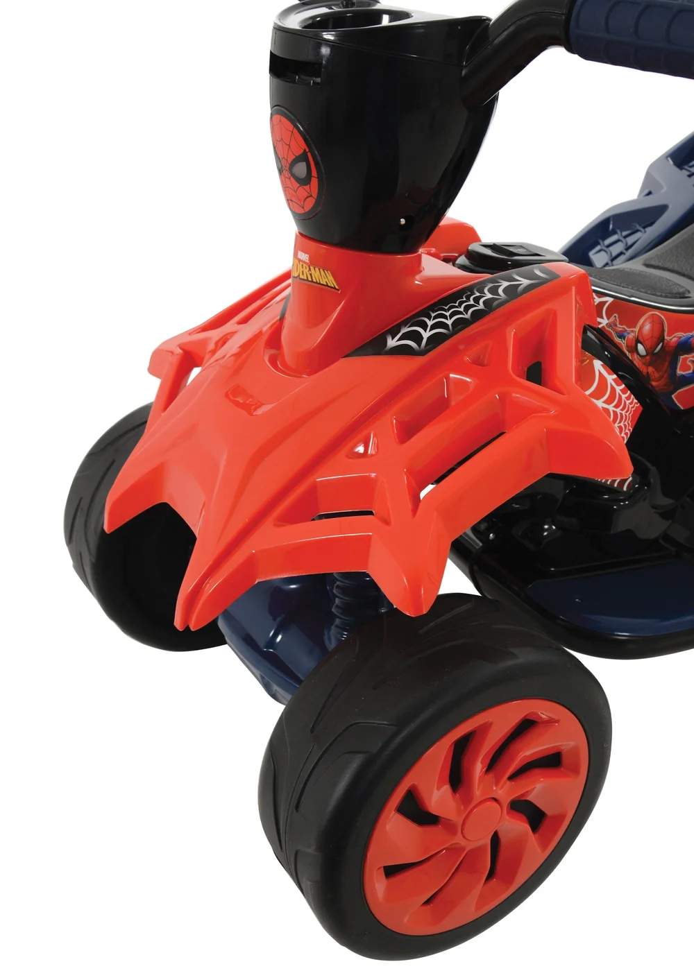 Spiderman 6v Web Slinger Light Up Quad - One Size Image 4