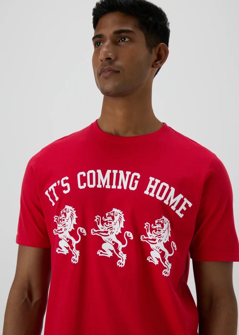 Red Football T-Shirt - S Image 3