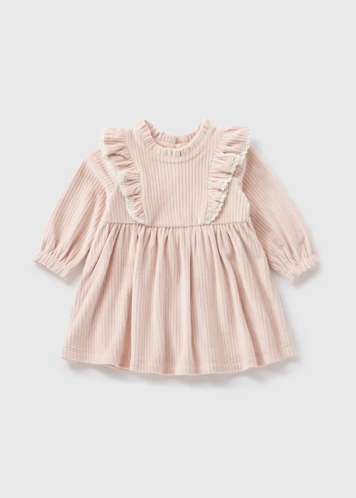 Baby Pink Cord Dress (Newborn-23mths) - 0-3 months Image 1