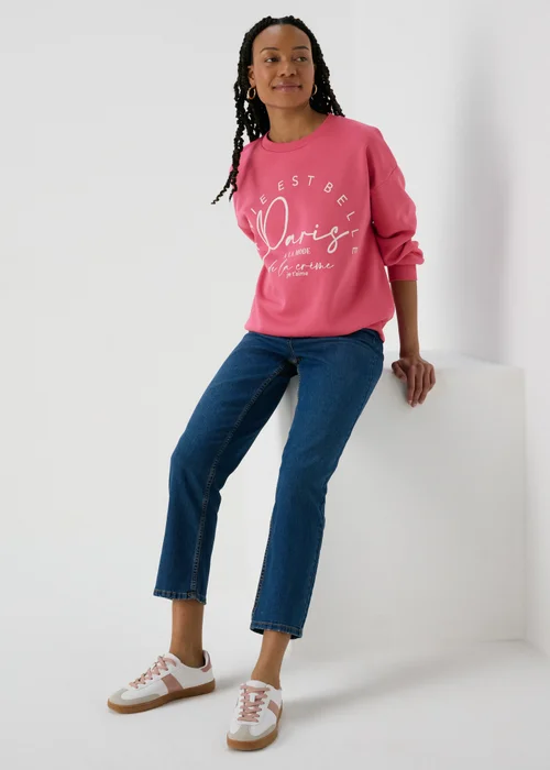 Pink Paris Sweatshirt - S Image 4