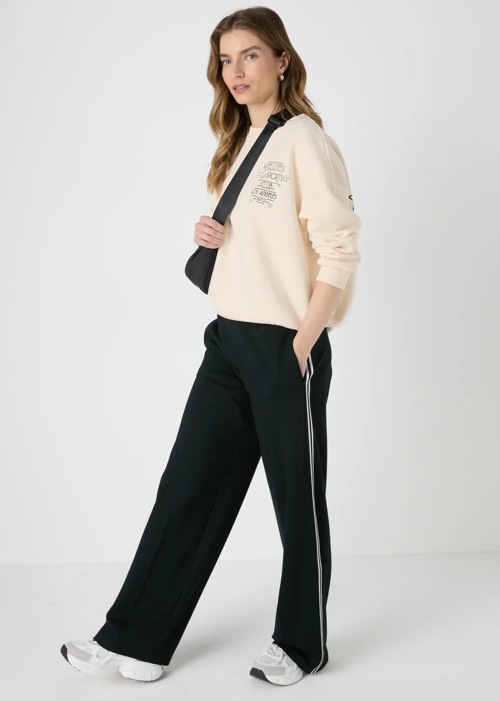 Papaya Petite Cream Wellness Sweatshirt - XS Image 1