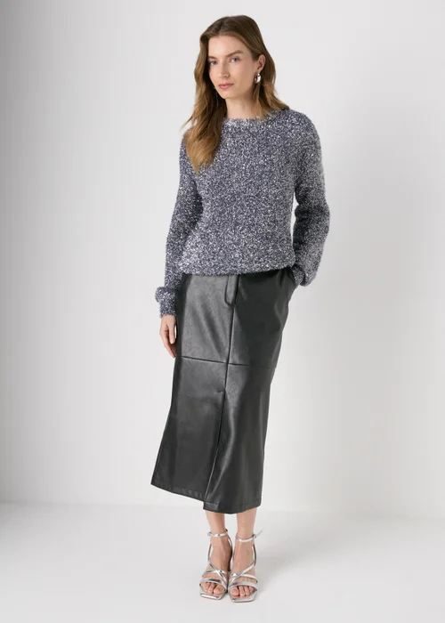 Blue Tinsel Knitted Jumper - XS Image 3