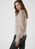 Papaya Petite Cream Tinsel Jumper - XS Image 2