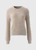Papaya Petite Cream Tinsel Jumper - XS Image 4