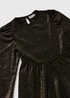 Girls Black Velvet Dress (7-15yrs) - Age 7 Years Image 2