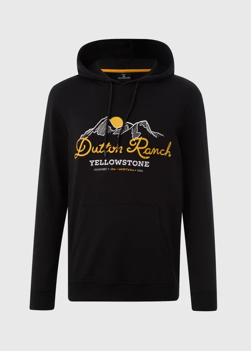Yellowstone Black Printed Hoodie - S Image 4