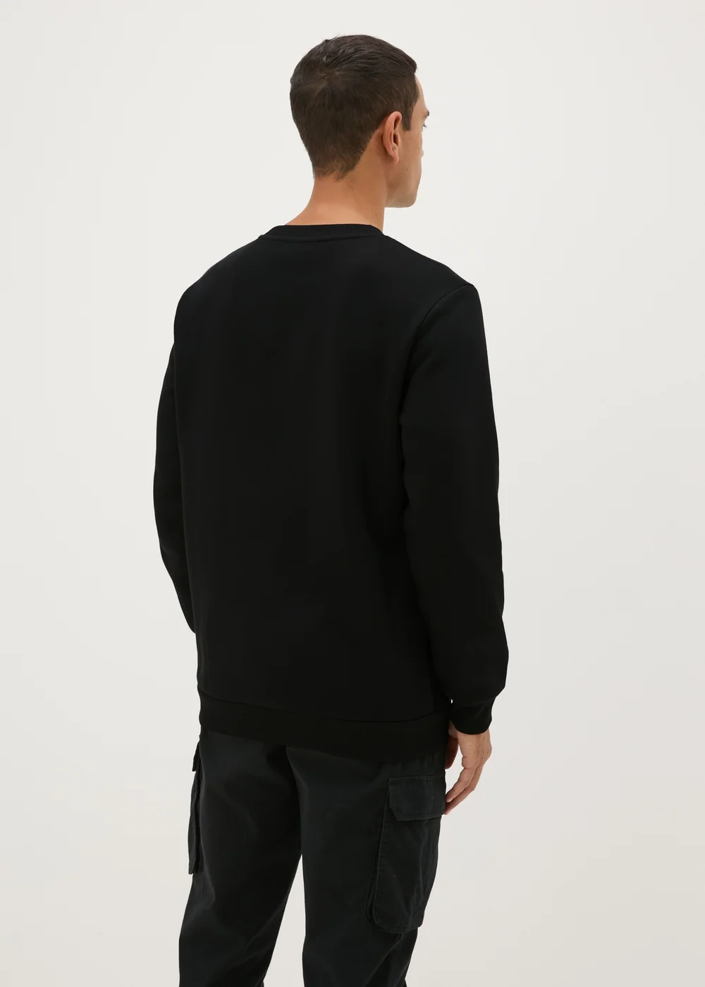 Grinch Black Christmas Sweatshirt - Small Image 2
