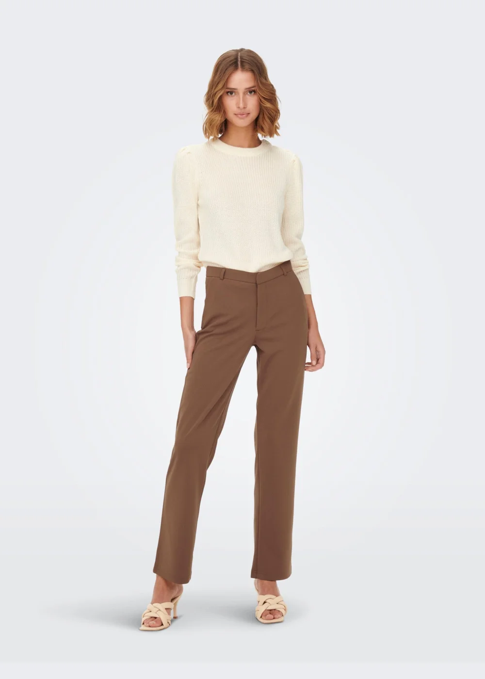 JDY Walnut Straight Trousers - 8 Image 3