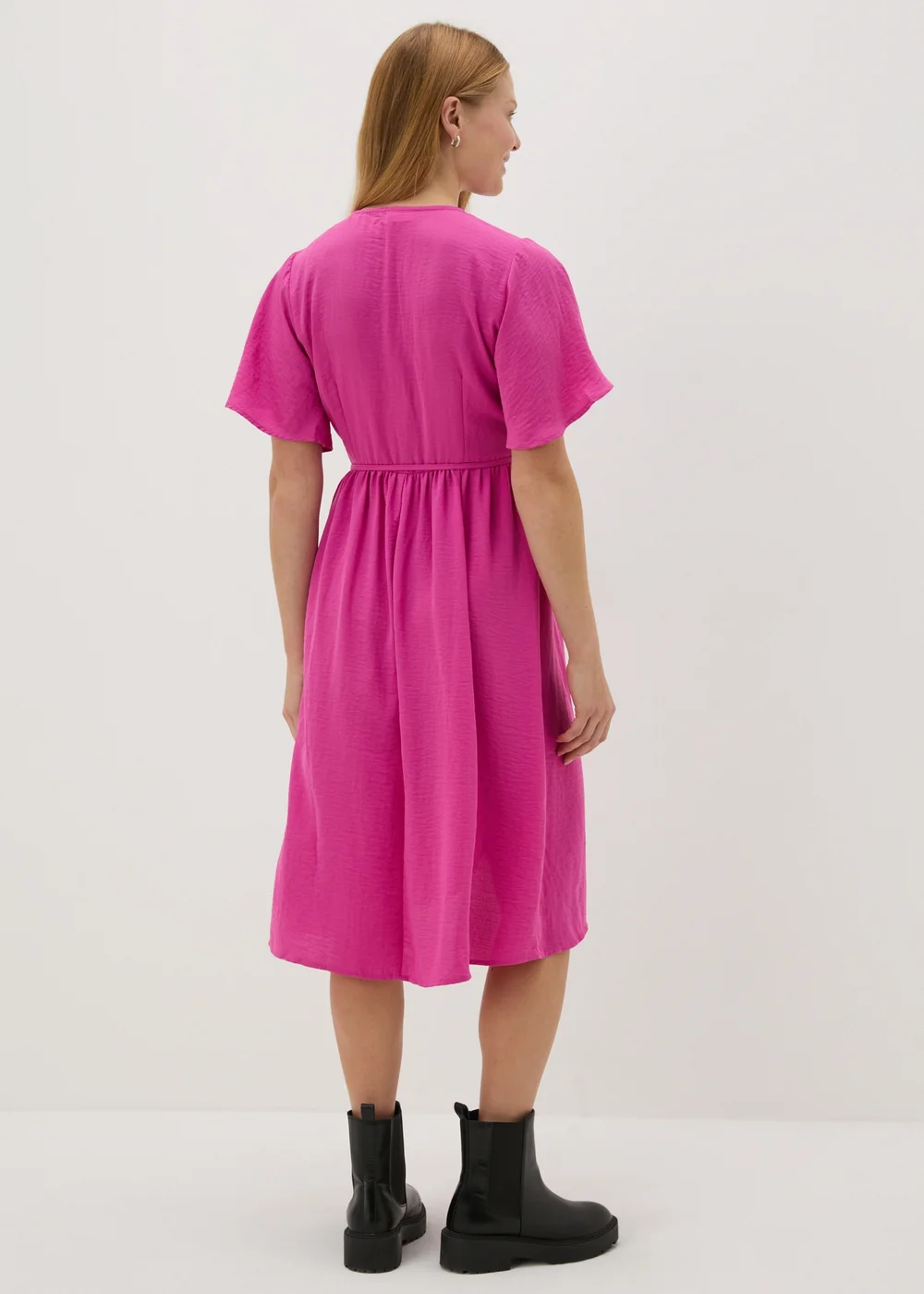 JDY Rose Wrap Midi Dress - 6 Image 2