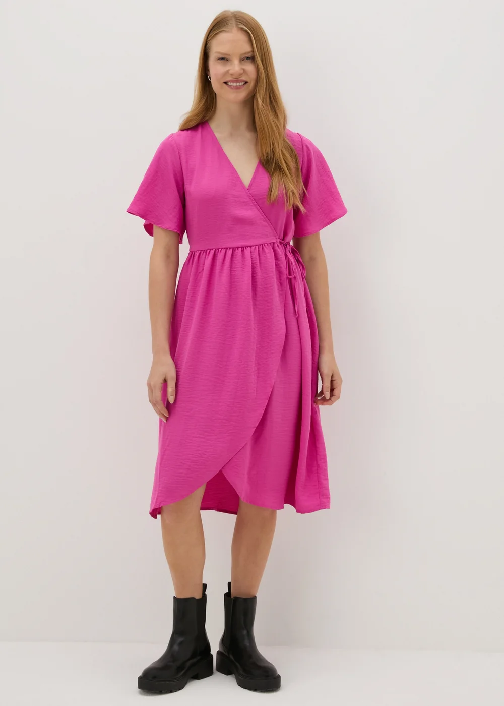 JDY Rose Wrap Midi Dress - 6 Image 1