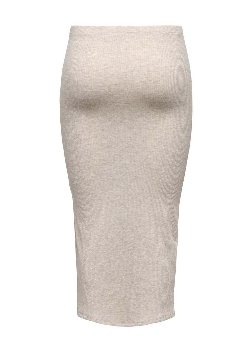 Cream Ribbed Midi Skirt - Size 6 Image 6