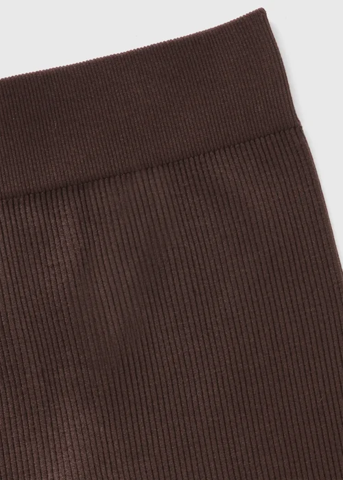 Girls Brown Seamless Leggings (7-15yrs) - S Image 2