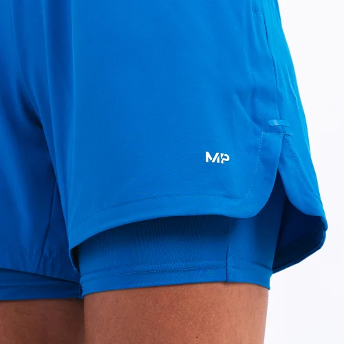 My Protein True Blue 2 in 1 Training Shorts - S Image 4