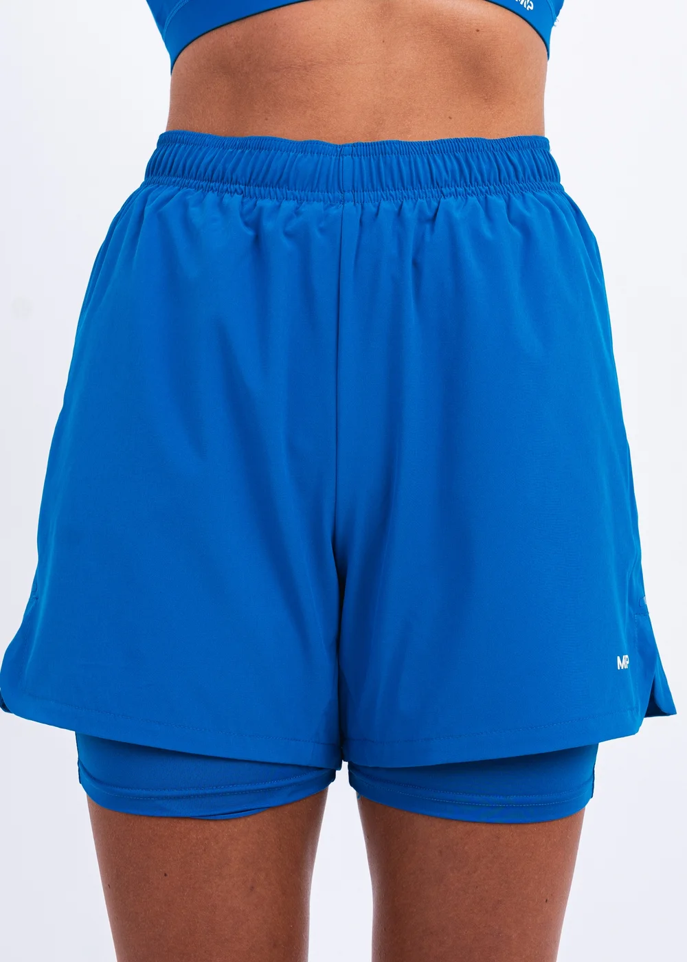 My Protein True Blue 2 in 1 Training Shorts - S Image 1