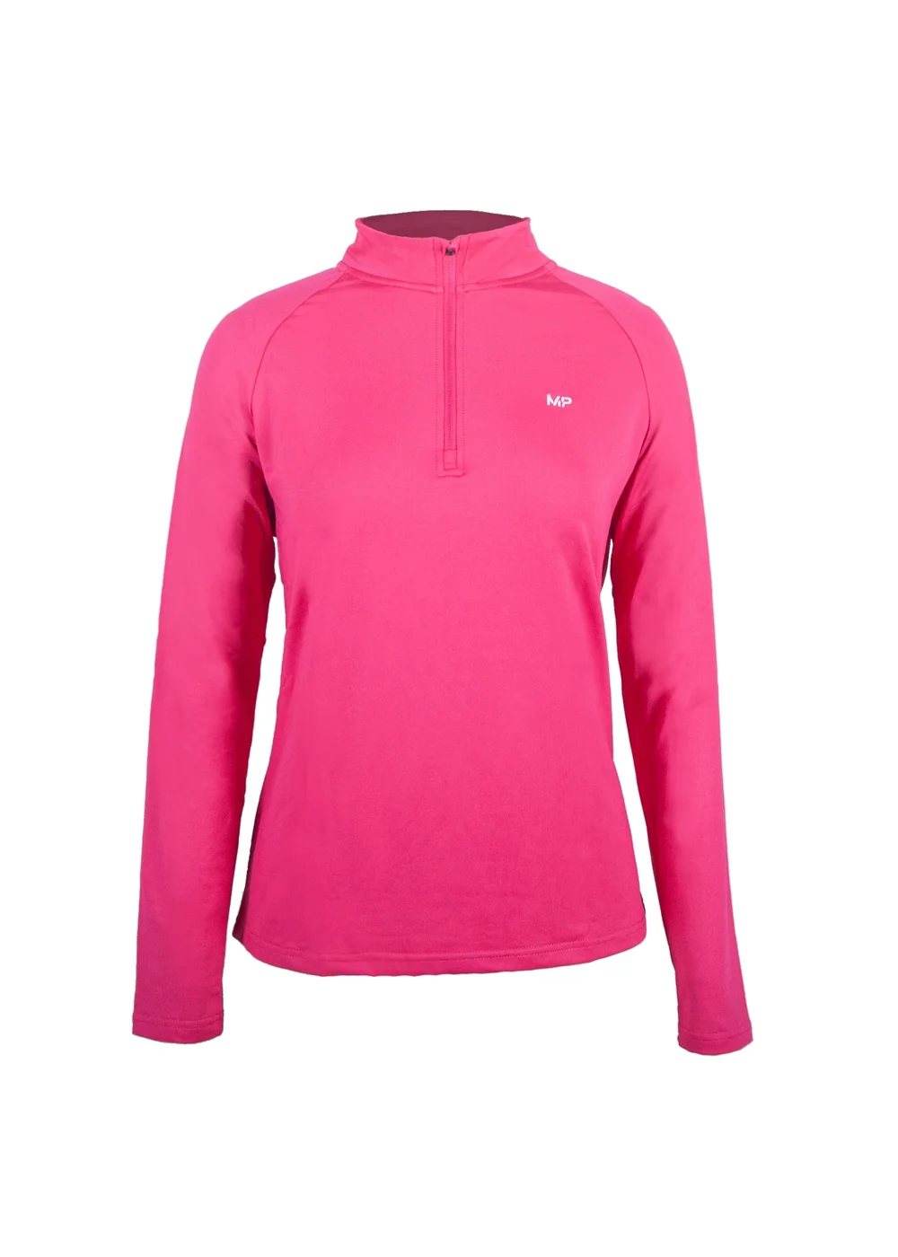 My Protein Magenta Half Zip Top - Small Image 1