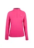 My Protein Magenta Half Zip Top - Small Image 1