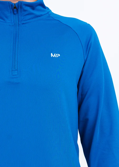 My Protein True Blue Half Zip Top - Medium Image 3