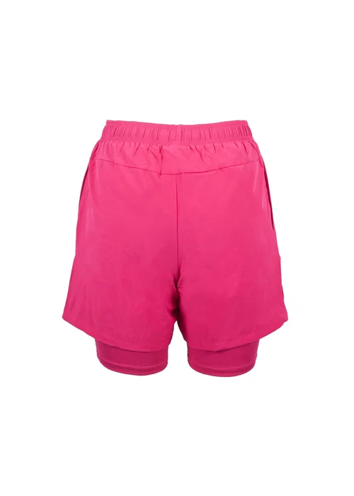 My Protein Magenta 2 in 1 Training Shorts - S Image 2