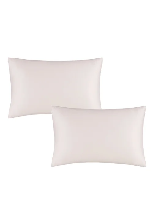 Catherine Lansfield Silky Soft Satin Standard Pillowcases - 50 x 75cm Image 3