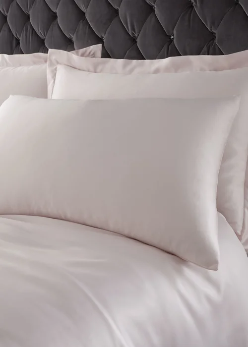 Catherine Lansfield Silky Soft Satin Standard Pillowcases - 50 x 75cm Image 1