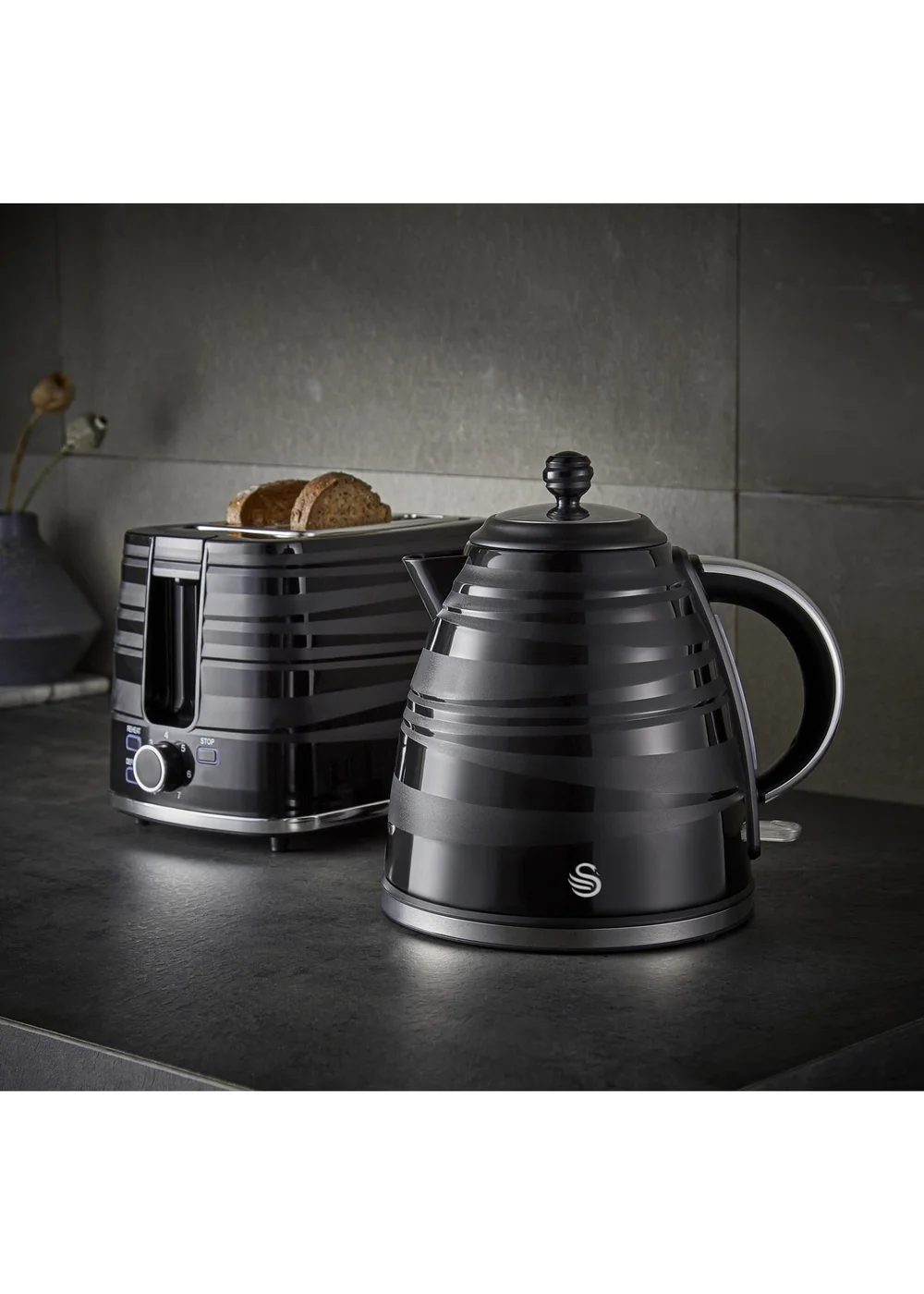 Swan Symphony Jug Kettle (1.7L) - One Size Image 3