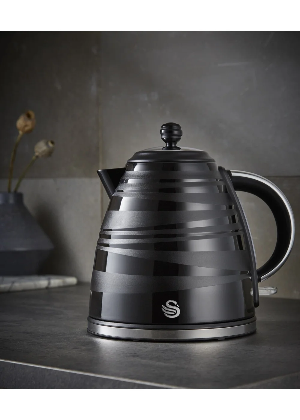 Swan Symphony Jug Kettle (1.7L) - One Size Image 2
