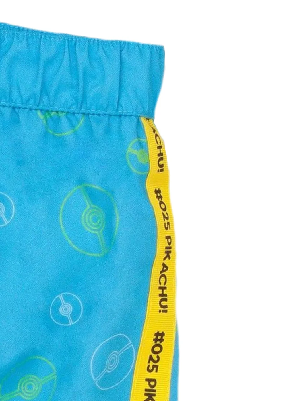 Pokemon Kids Black/Blue Pikachu Pokeball Swim Shorts (4-12 yrs) - Age 4-5 Years Image 4