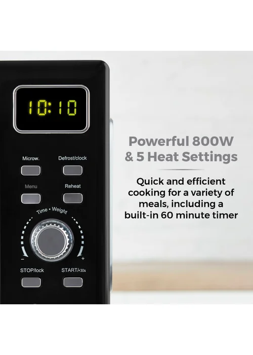 Tower 800W Digital Microwave (20L) - One Size Image 3