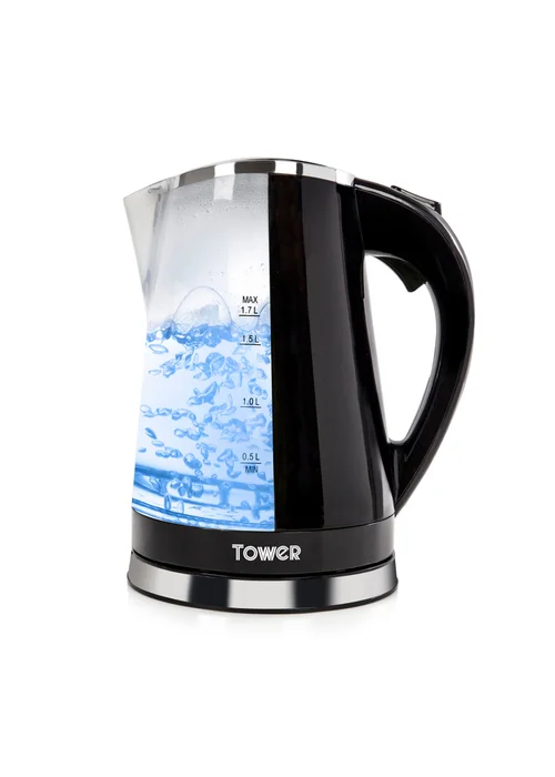 Tower LED Colour Changing Kettle - One Size Image 1