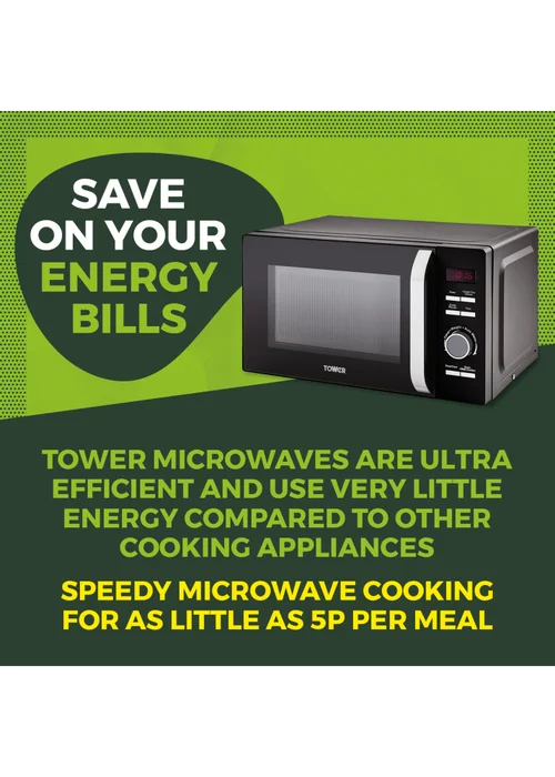 Tower Renaissance Microwave (20L) - One Size Image 3