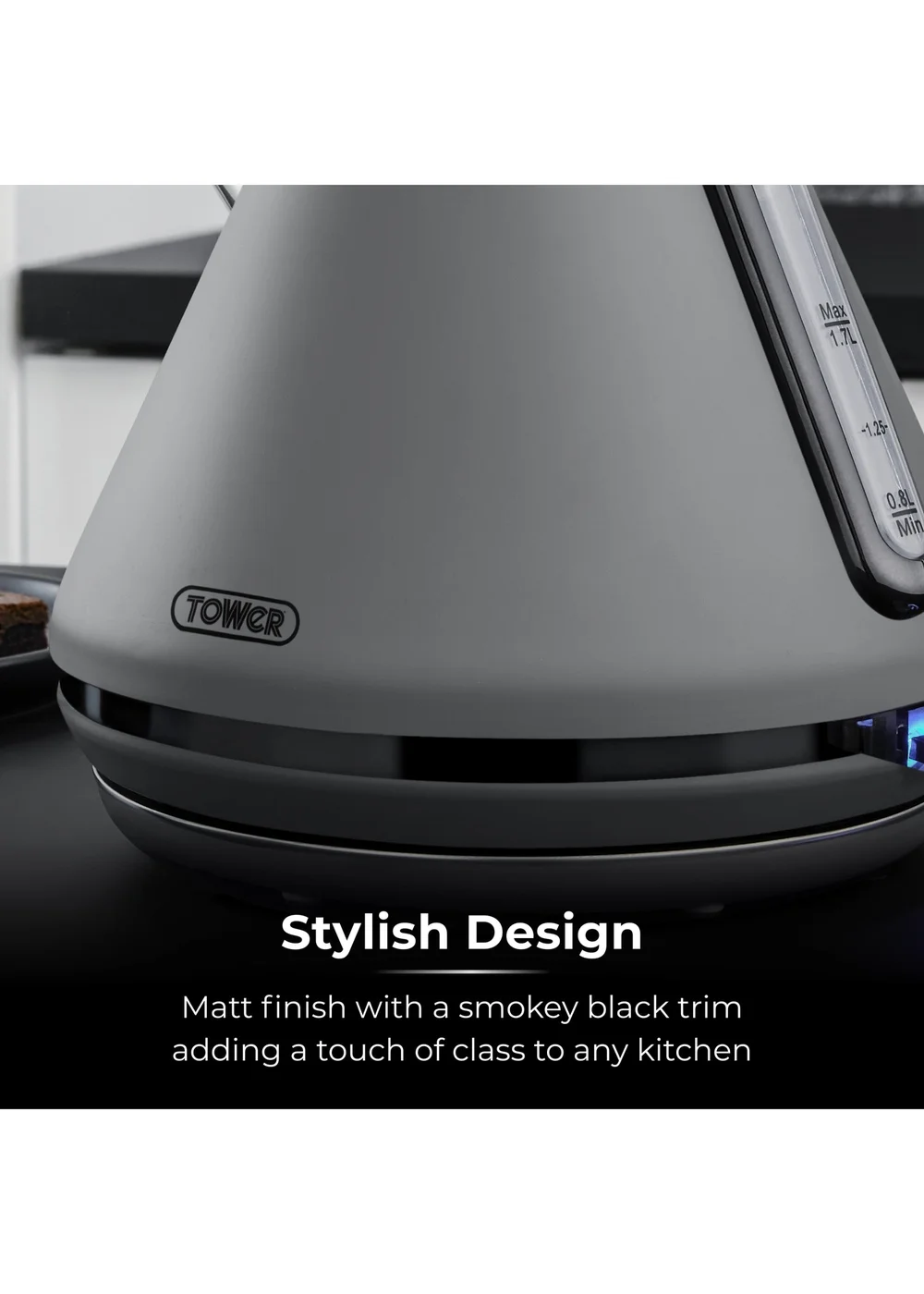 Tower Sera 3KW Kettle (1.7L) - One Size Image 3