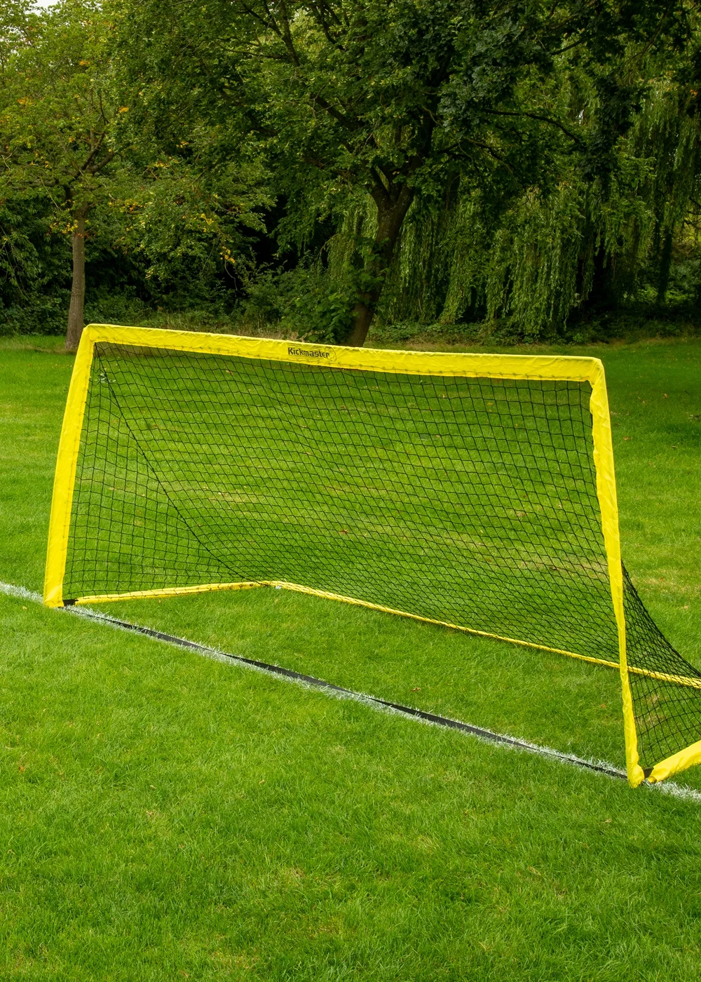 Kickmaster Yellow Fibreglass Flexi Goal 6ft (H100cm x W200cm x L100cm) - 6ft Image 2