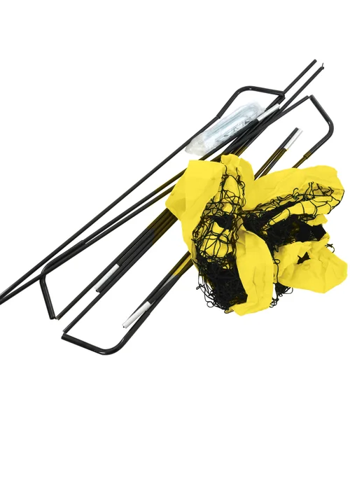 Kickmaster Yellow Fibreglass Flexi Goal 6ft (H100cm x W200cm x L100cm) - 6ft Image 3