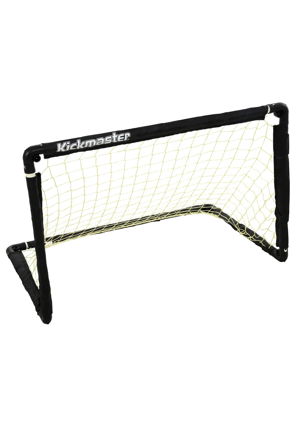Kickmaster Black One on One Folding Goal Set (W90cm x H61cm x D59cm) - One Size Image 2