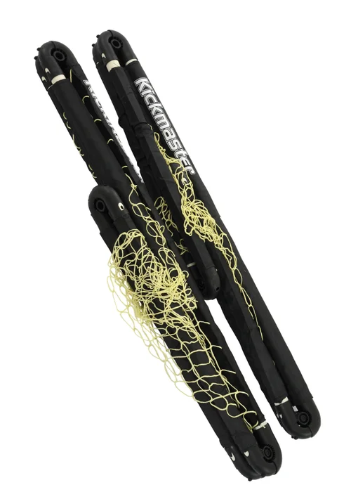 Kickmaster Black One on One Folding Goal Set (W90cm x H61cm x D59cm) - One Size Image 4