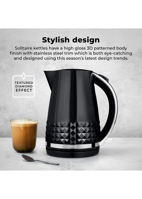 Tower Solitaire 3KW Kettle (1.5L) - One Size Image 3