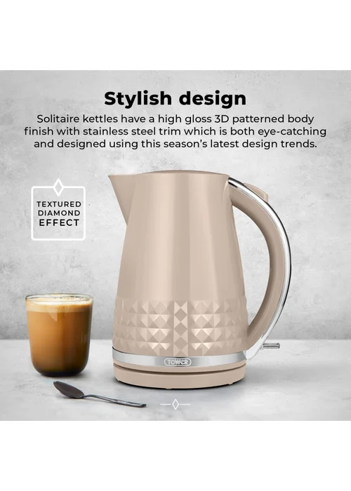 Tower Solitaire 3KW Kettle (1.5L) - One Size Image 3