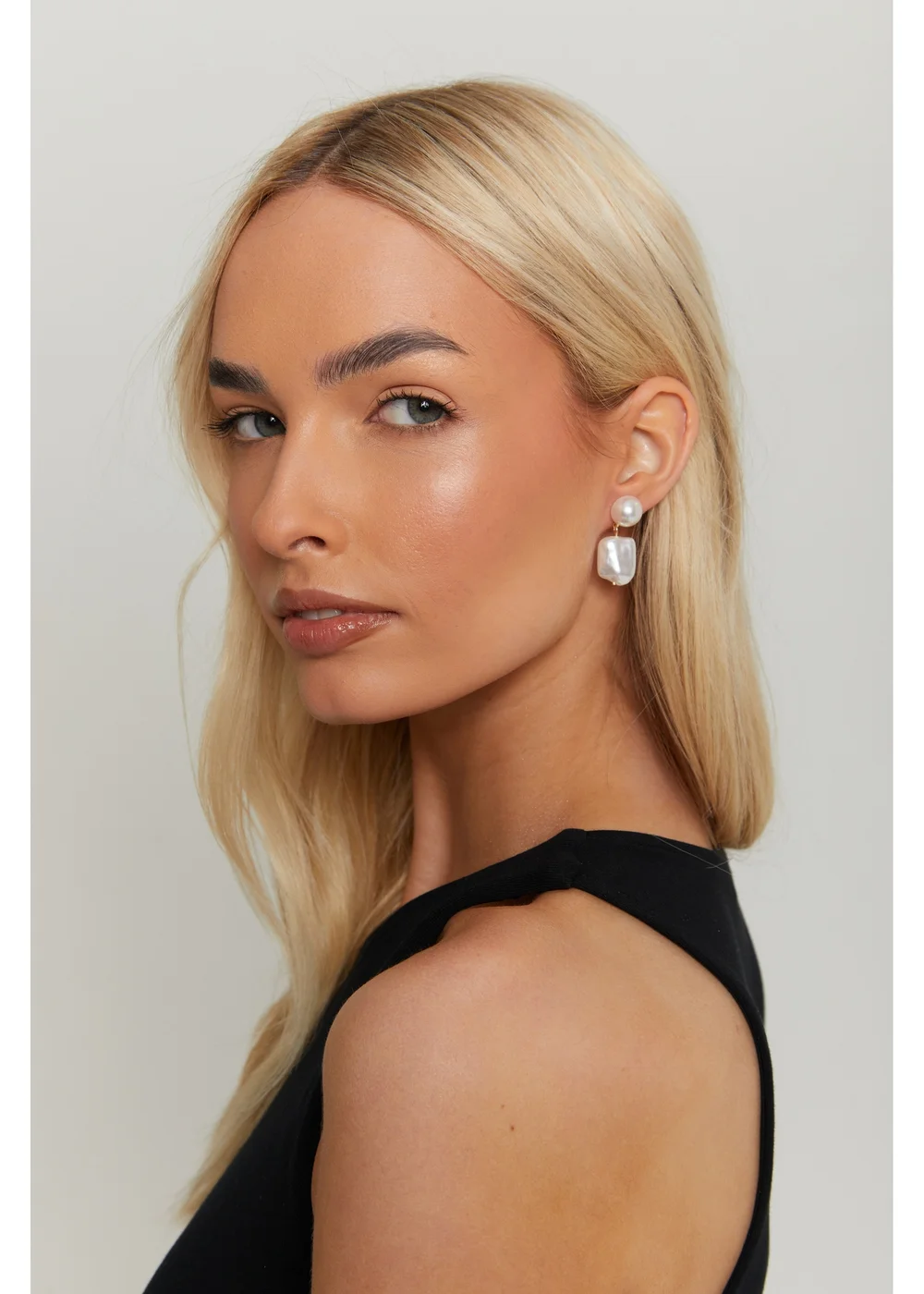 Madein Ivory Pearl Drop Earrings - One Size Image 1