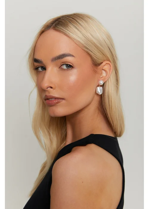 Madein Ivory Pearl Drop Earrings - One Size Image 1