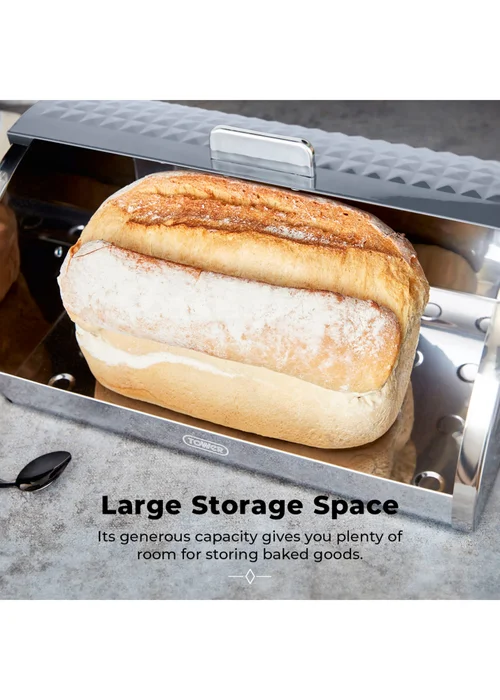 Tower Solitaire Bread Bin - One Size Image 3