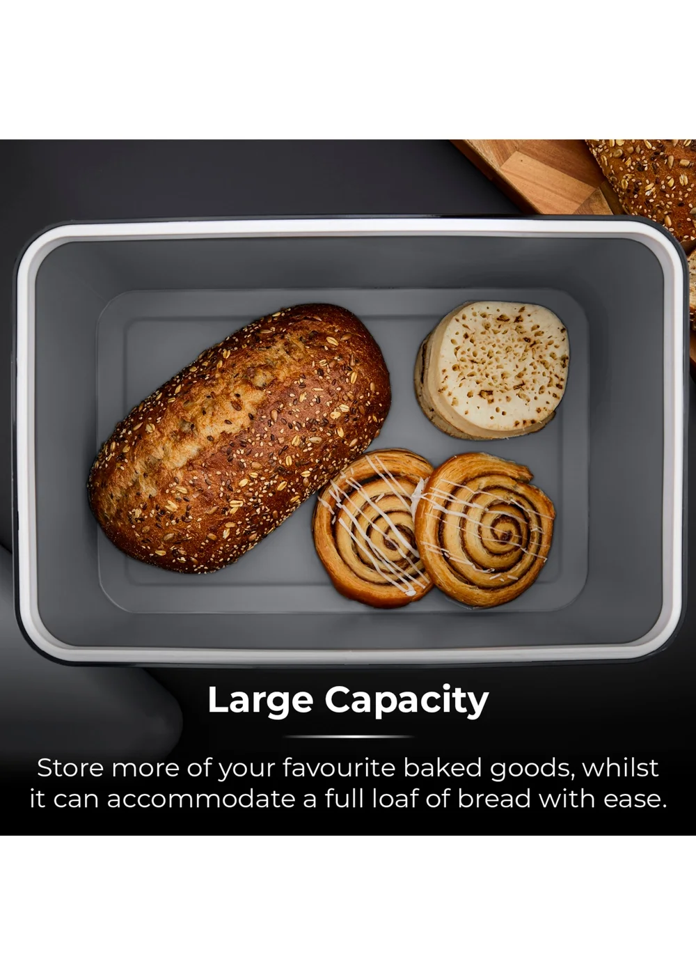 Tower Sera Bread Bin - One Size Image 3
