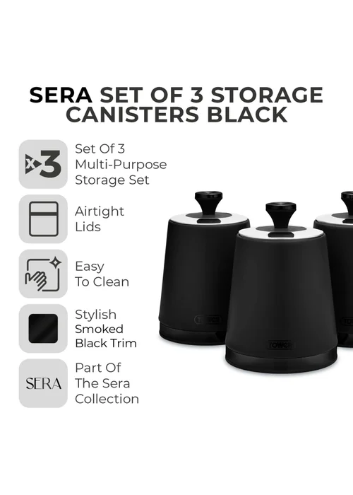 Tower Sera Canisters (Set of 3) - One Size Image 2