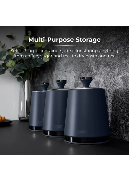 Tower Sera Canisters (Set of 3) - One Size Image 3