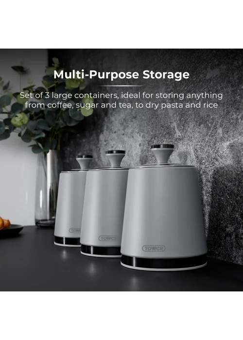 Tower Sera Canisters (Set of 3) - One Size Image 3