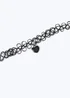 Black Mood Heart Choker - One Size Image 1