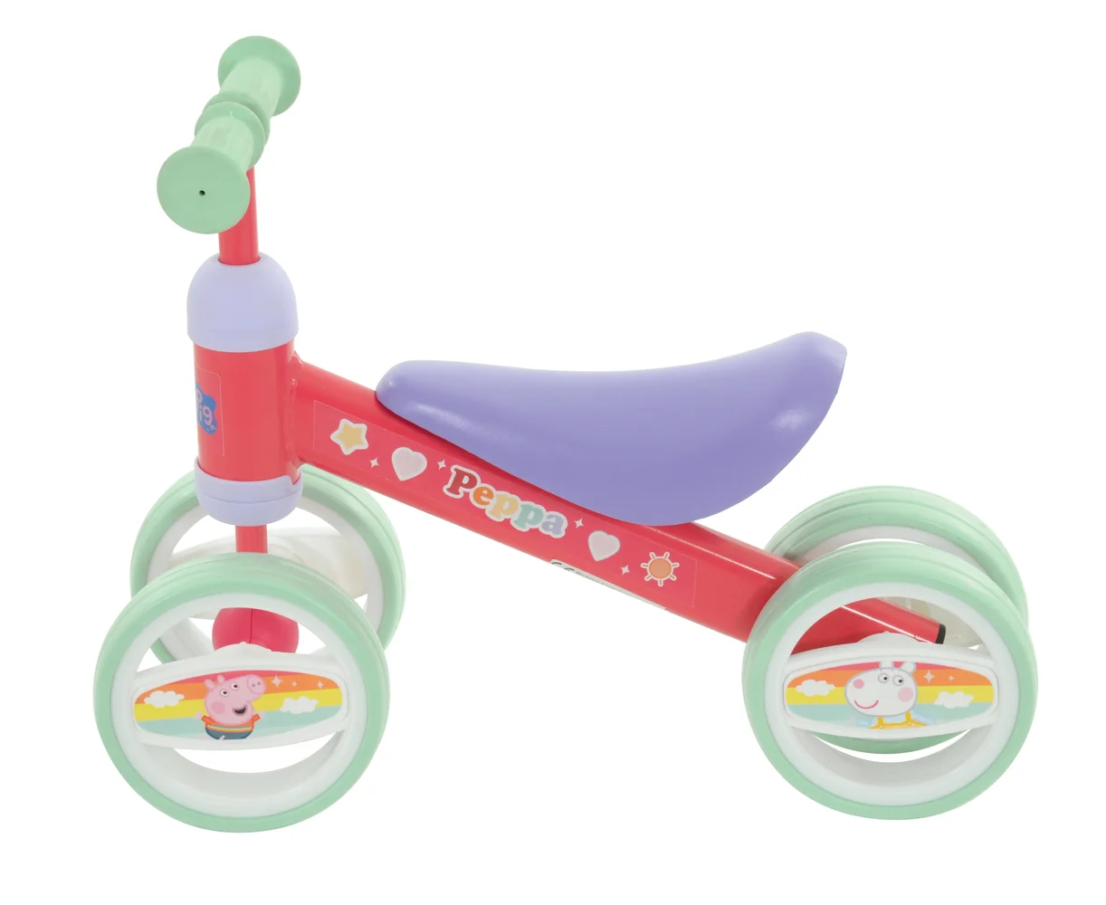 Peppa Pig Bobble Ride-On - One Size Image 2