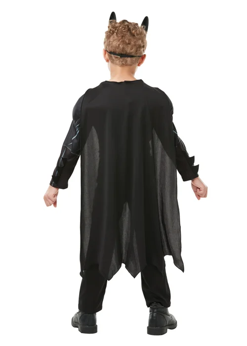 Rubies Kids Batman Fancy Dress Black Costume (3-8 yrs) - 7-8 Yrs Image 3