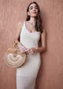 Threadbare Gold Birch Metallic Crochet Knit Maxi Cami Dress - 8 Image 2